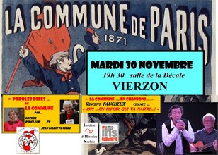 150eme anniversaire de la Commune à Vierzon